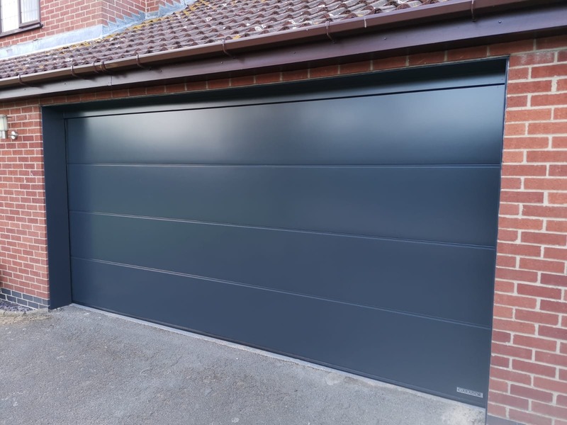 Garador Linear Large Design Sectional Garage Door (Grantham)
